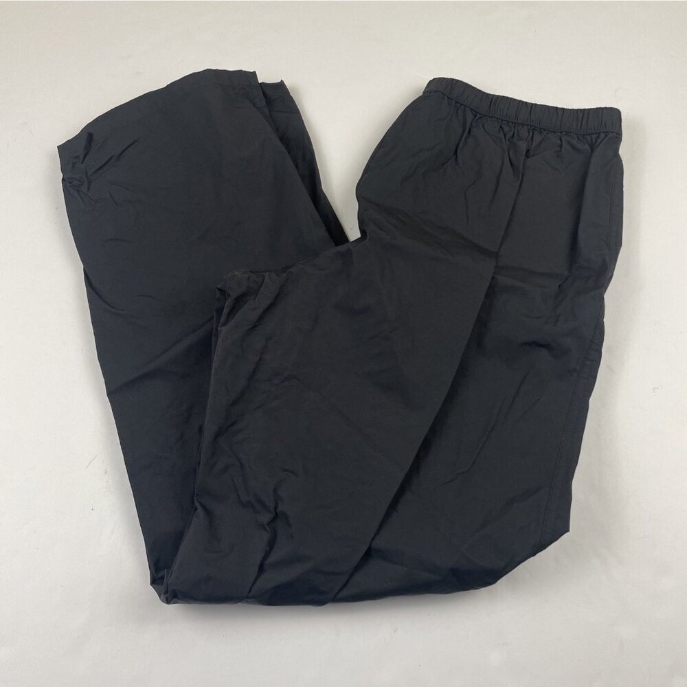 PARADOX Rain Pants Women’s S Waterproof Nylon Elastic Waist Inside Pocket Black